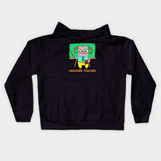 Creature Teacher Kids Hoodie